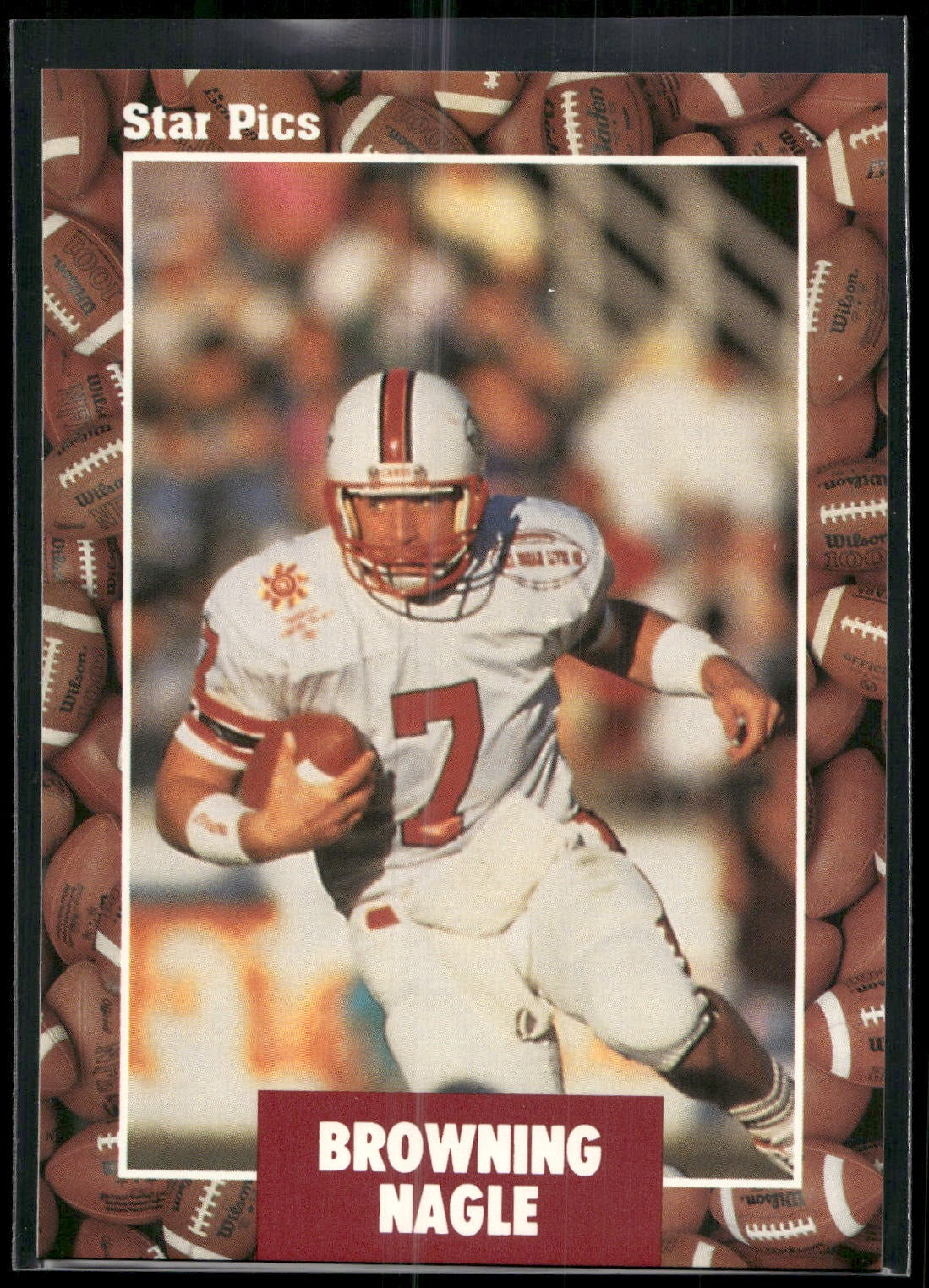 1991 Star Pics #18 Browning Nagle