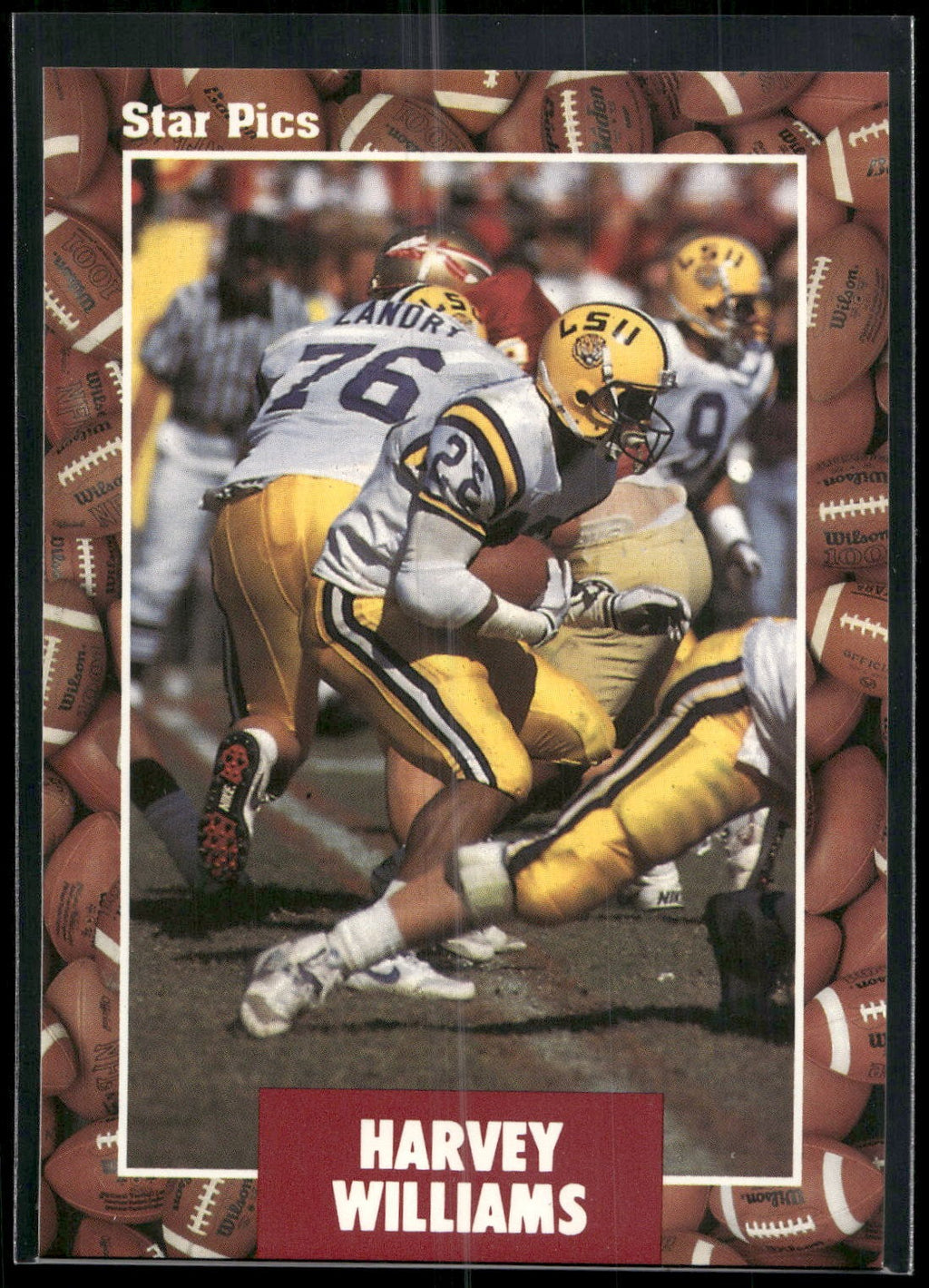 1991 Star Pics #14 Harvey Williams