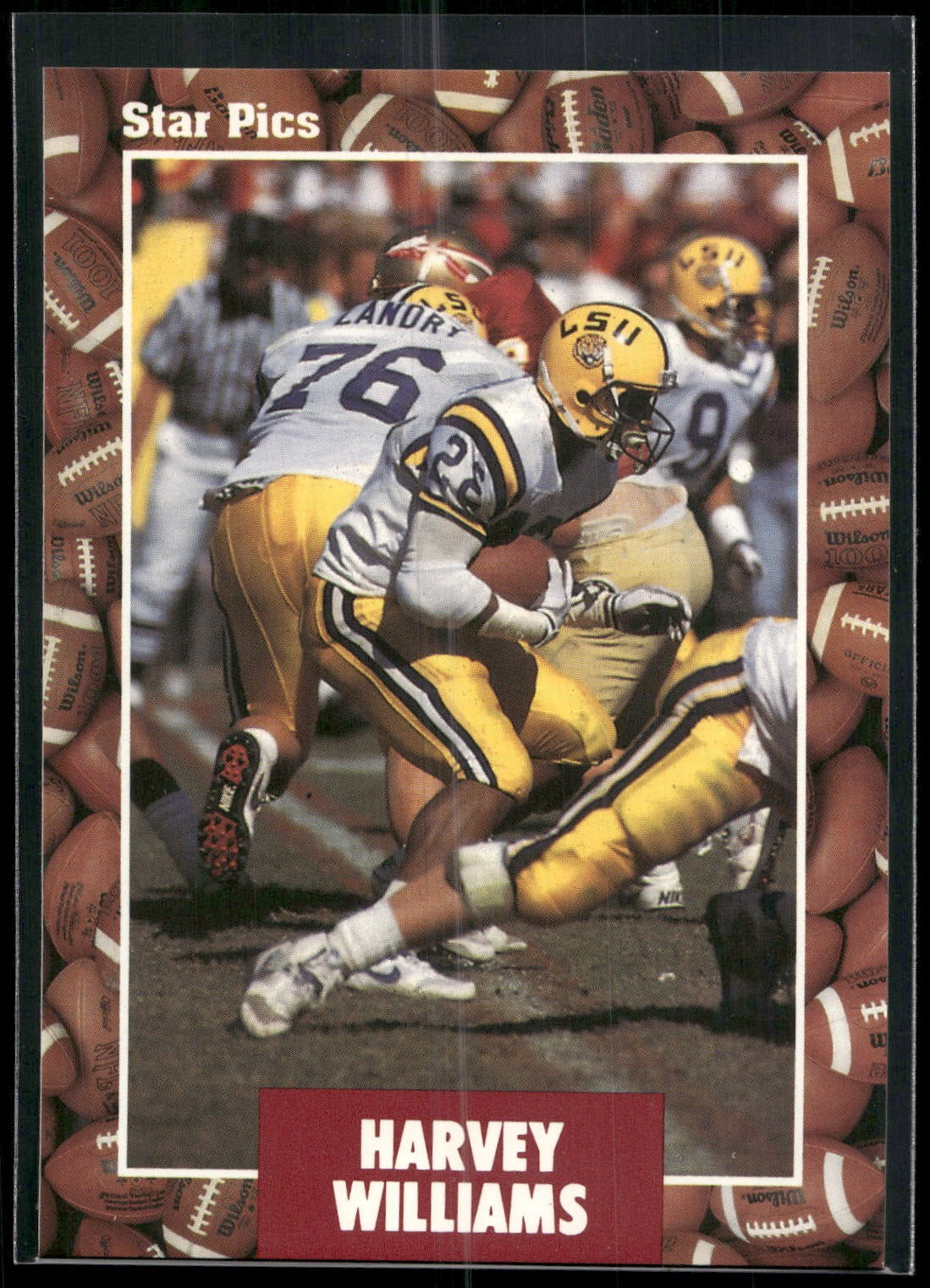 1991 Star Pics #14 Harvey Williams