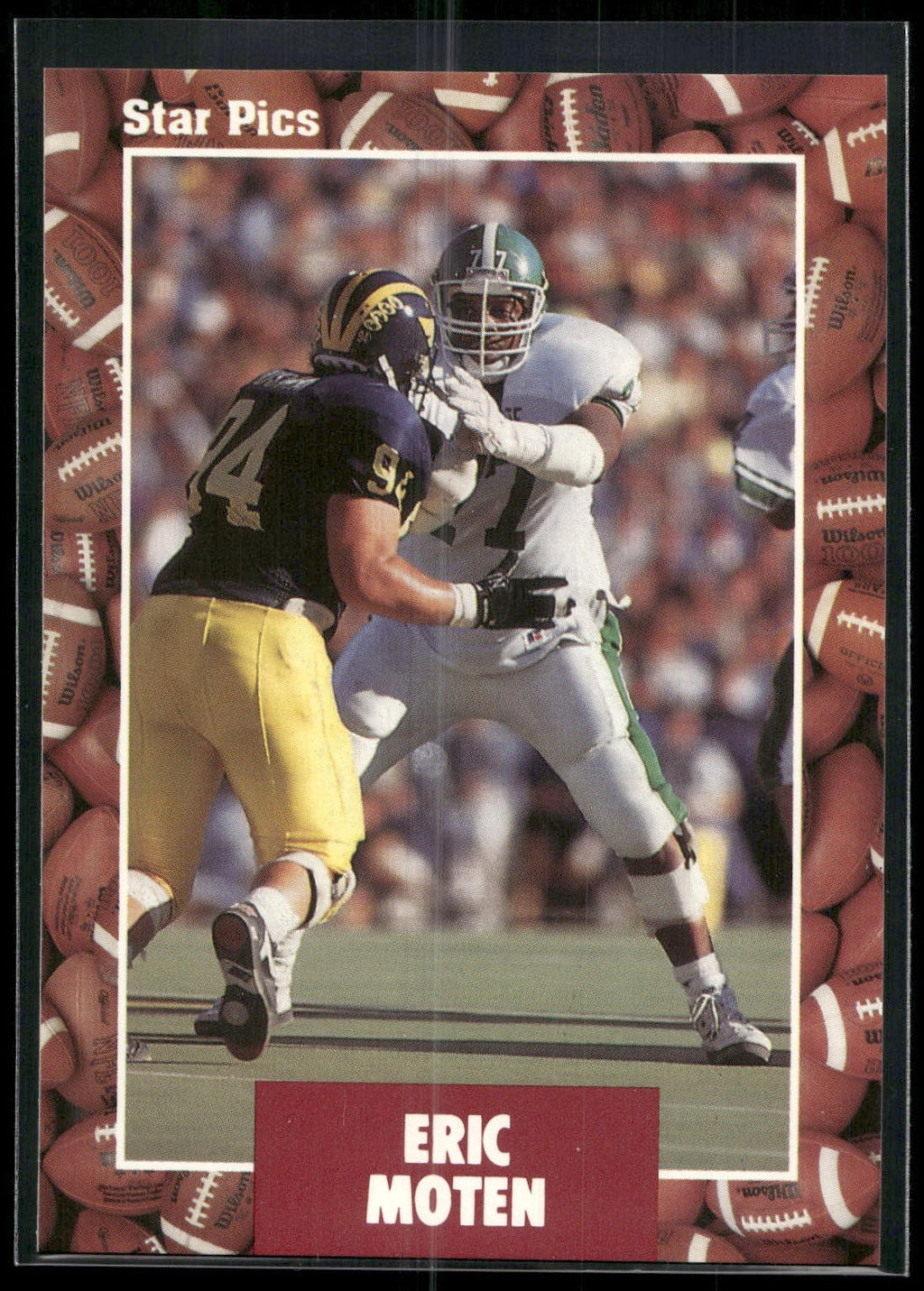 1991 Star Pics #15 Eric Moten