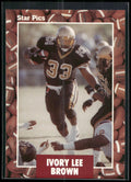 1991 Star Pics #8 Ivory Lee Brown