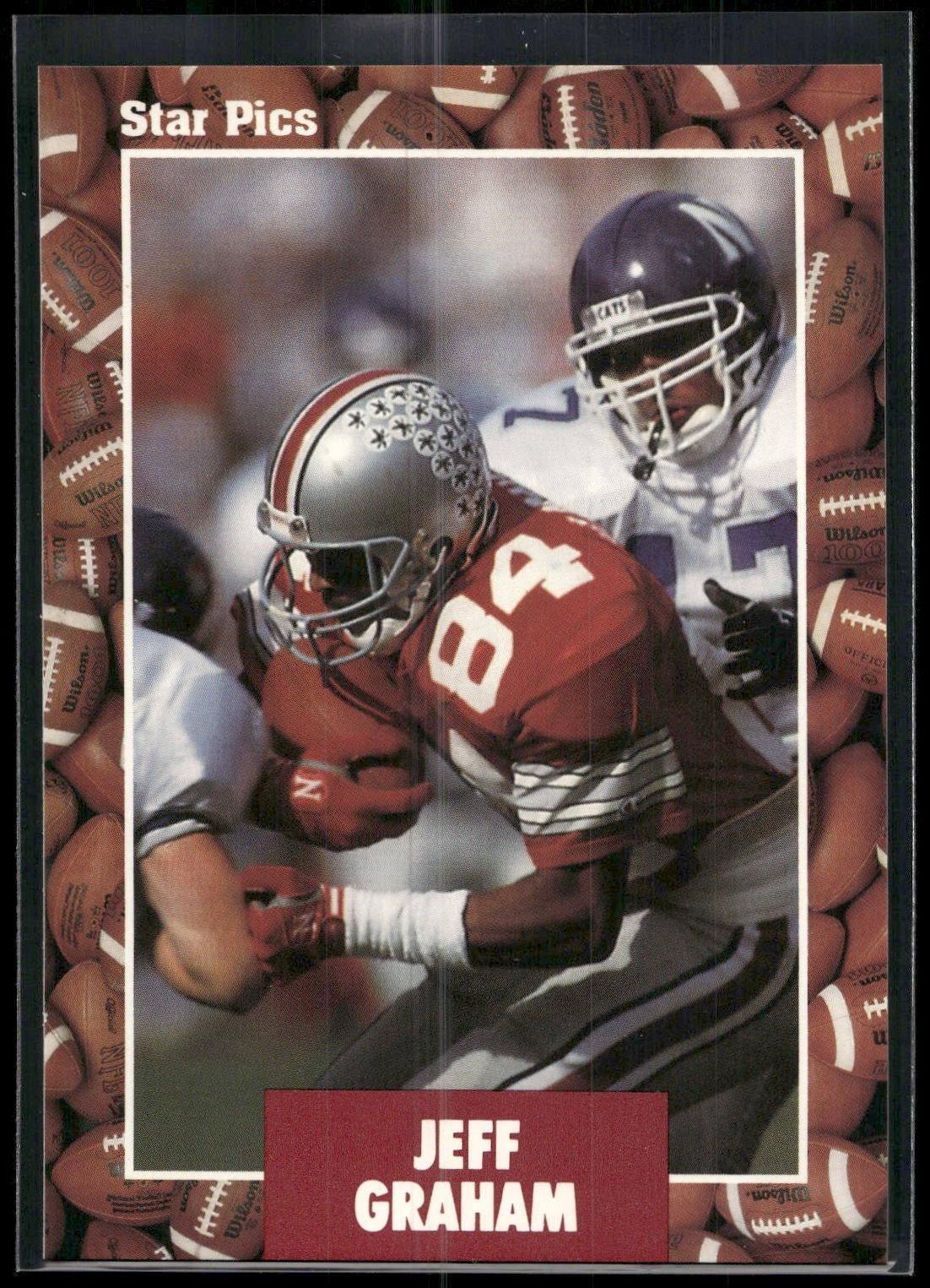 1991 Star Pics #38 Jeff Graham