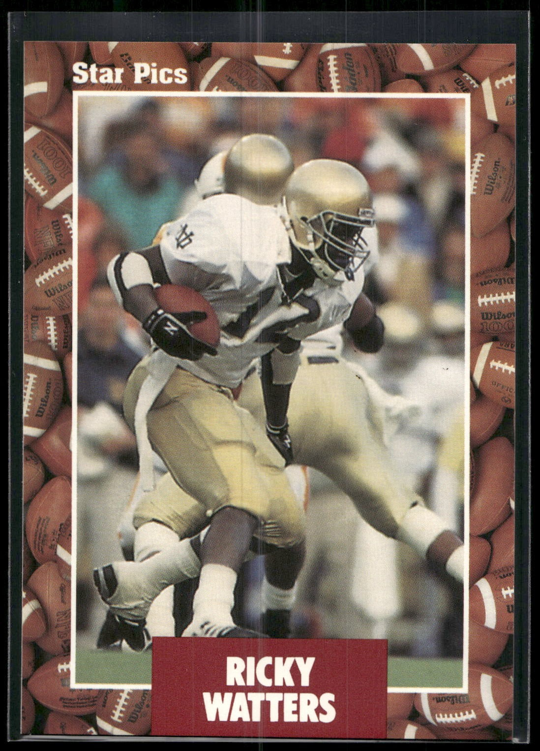 1991 Star Pics #39 Ricky Watters