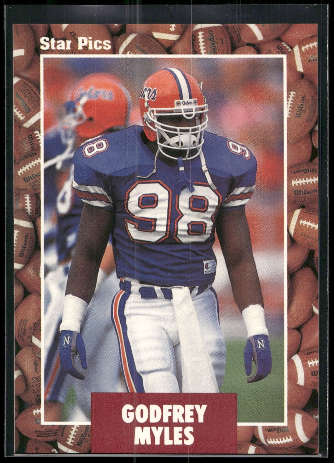 1991 Star Pics #36 Godfrey Myles