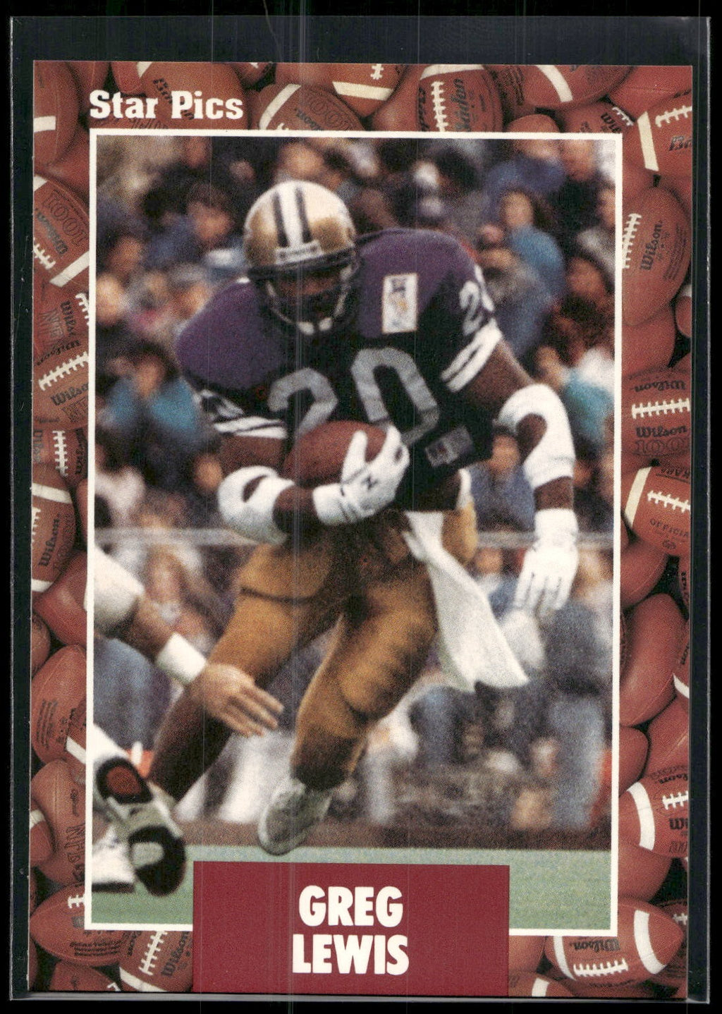 1991 Star Pics #82 Greg Lewis
