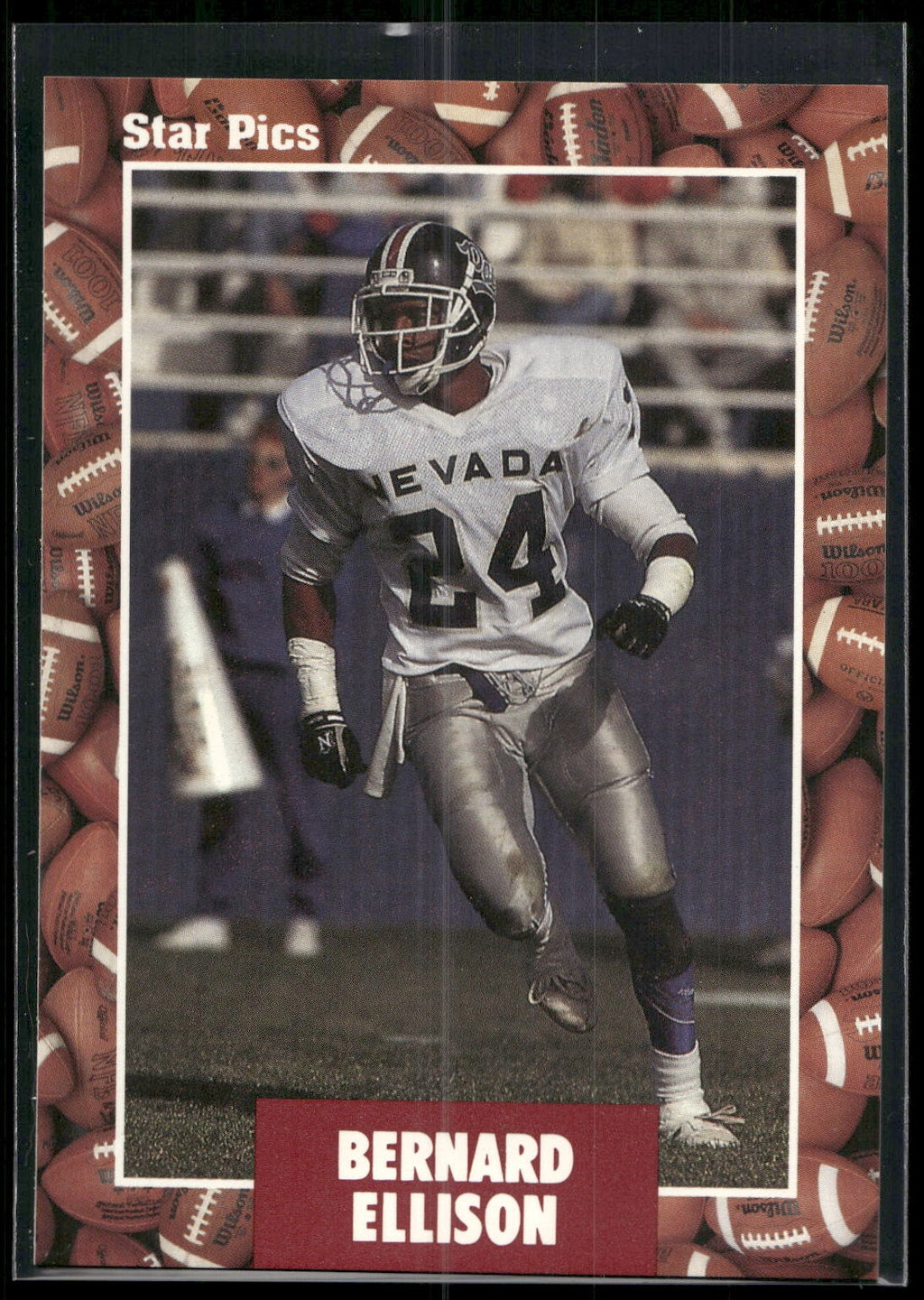 1991 Star Pics #57 Bernard Ellison