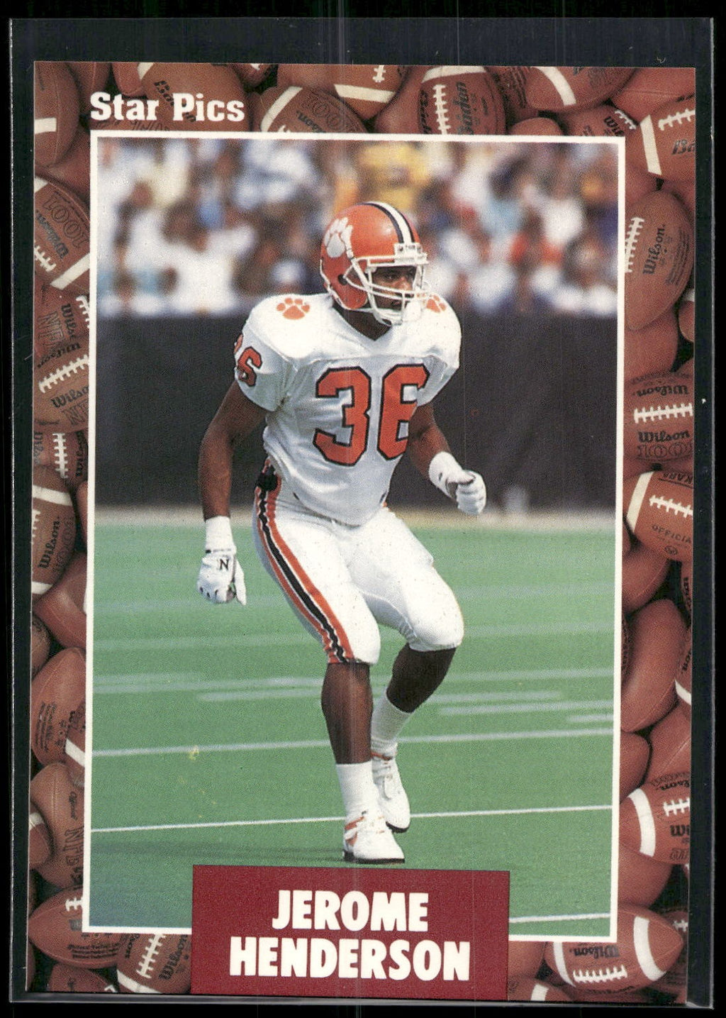 1991 Star Pics #55 Jerome Henderson