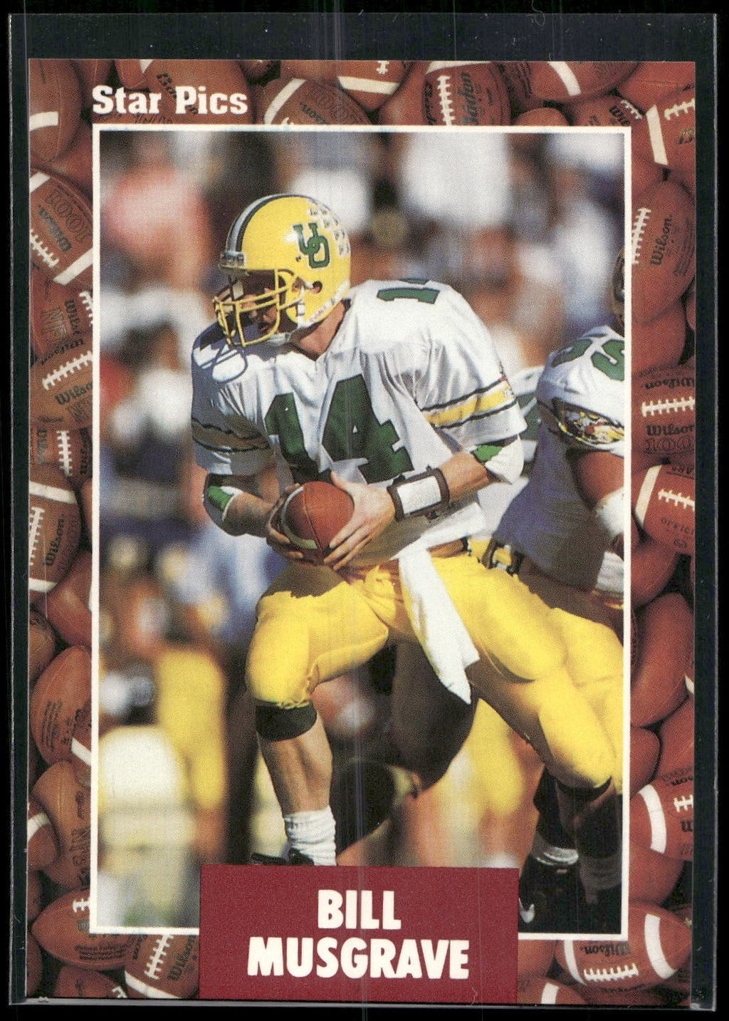 1991 Star Pics #74 Bill Musgrave