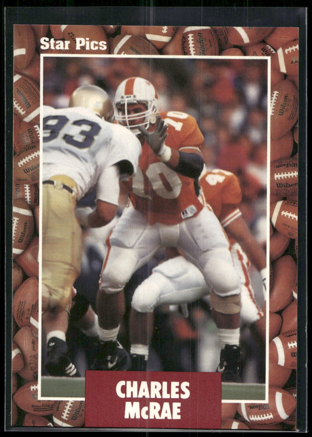 1991 Star Pics #71 Charles McRae