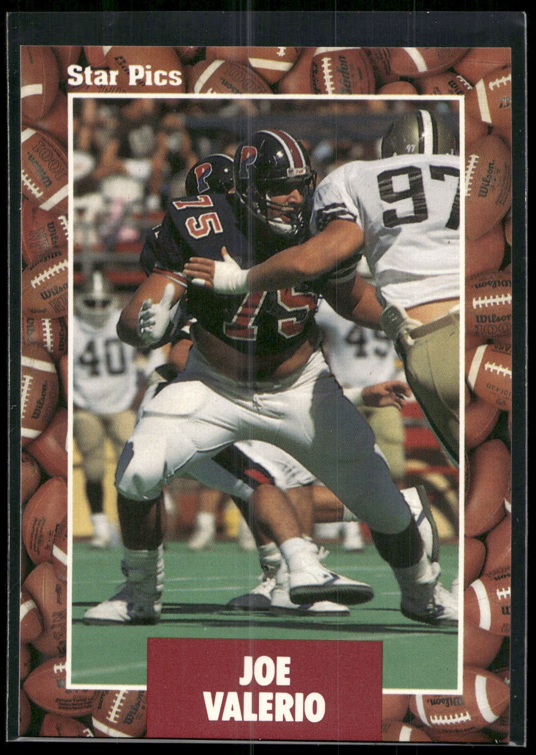 1991 Star Pics #67 Joe Valerio