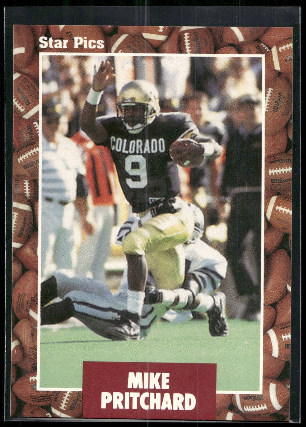1991 Star Pics #88 Mike Pritchard