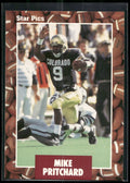 1991 Star Pics #88 Mike Pritchard