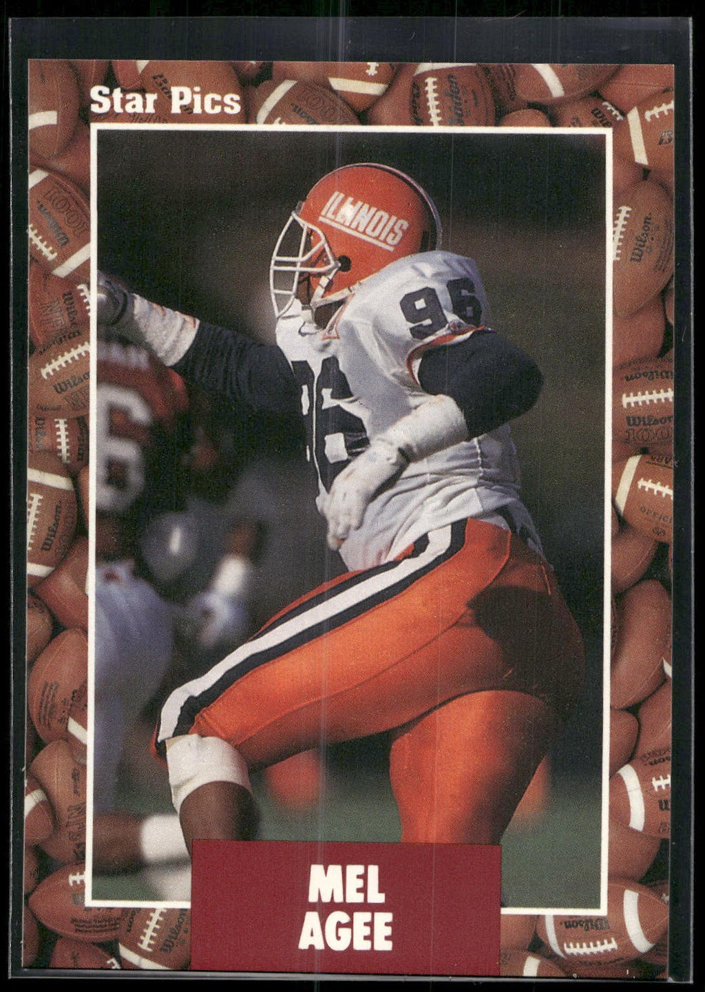1991 Star Pics #89 Mel Agee