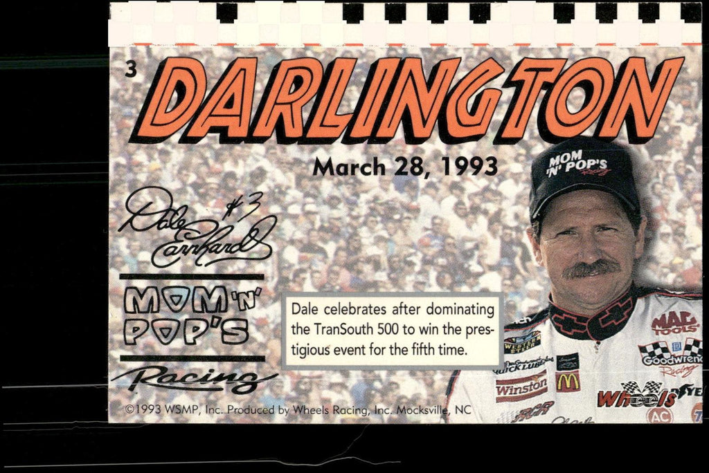 1993 Wheels Mom-N-Pop's #3 Dale Earnhardt