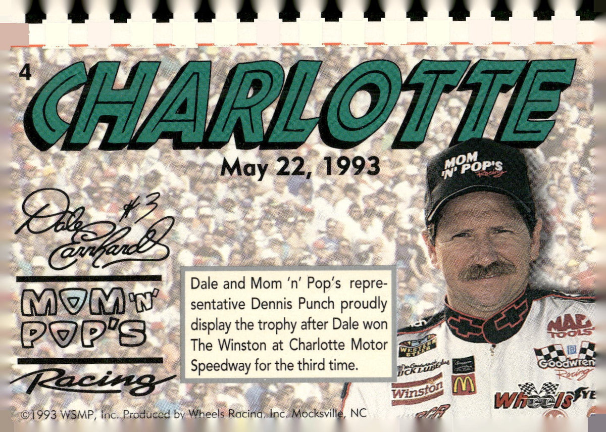 1993 Wheels Mom-N-Pop's #4 Dale Earnhardt