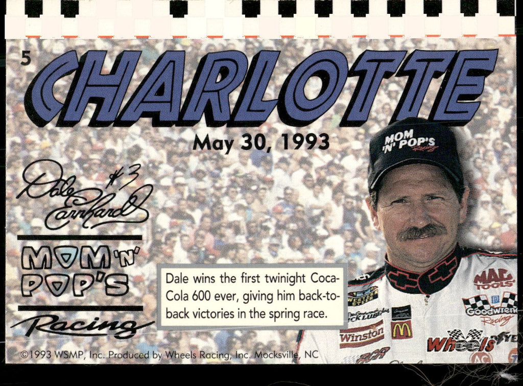 1993 Wheels Mom-N-Pop's #5 Dale Earnhardt