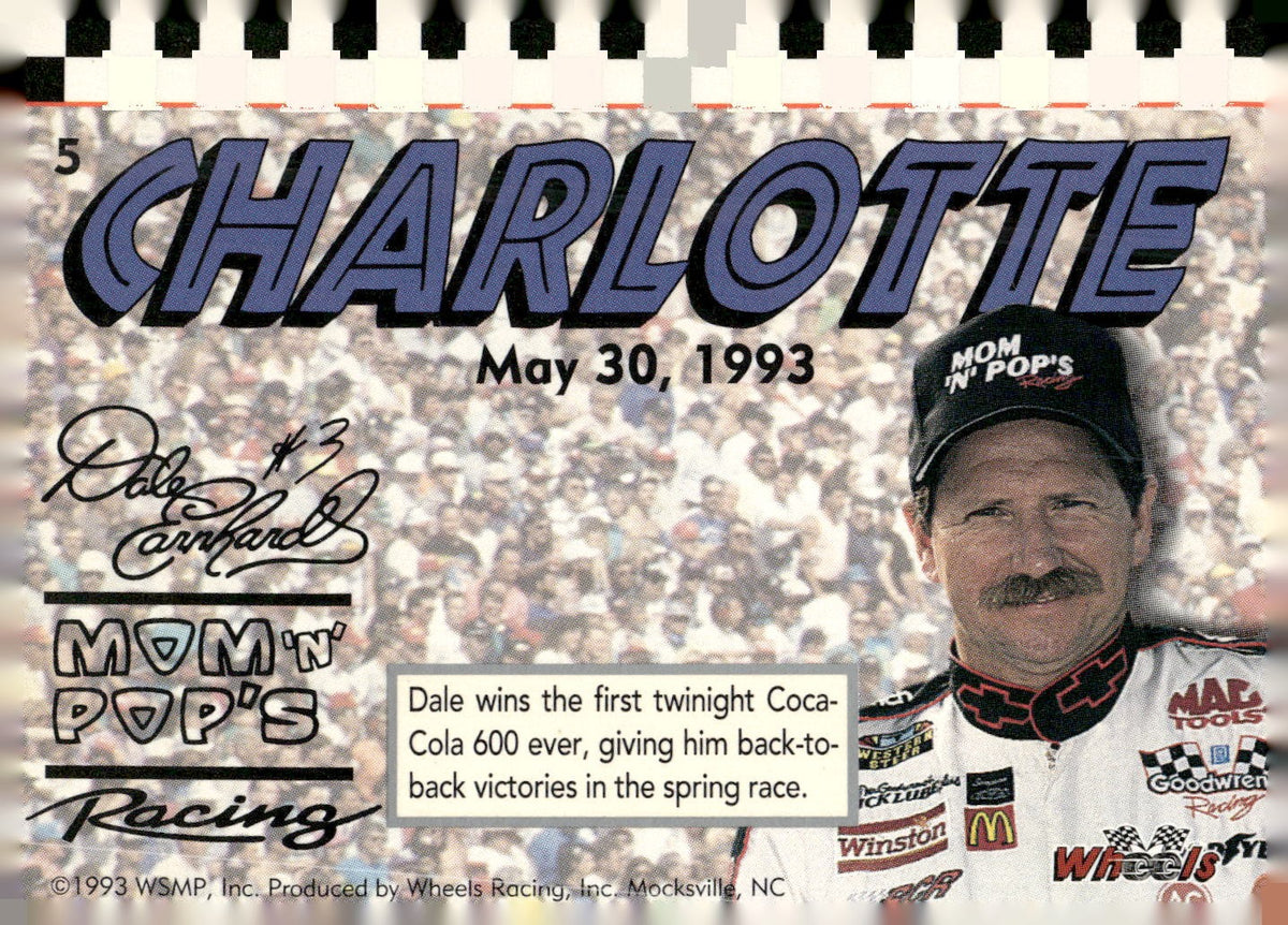 1993 Wheels Mom-N-Pop's #5 Dale Earnhardt