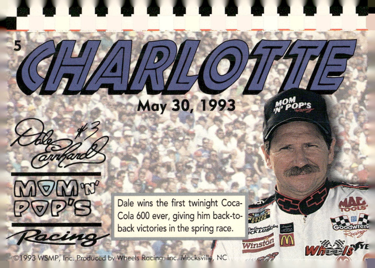 1993 Wheels Mom-N-Pop's #5 Dale Earnhardt