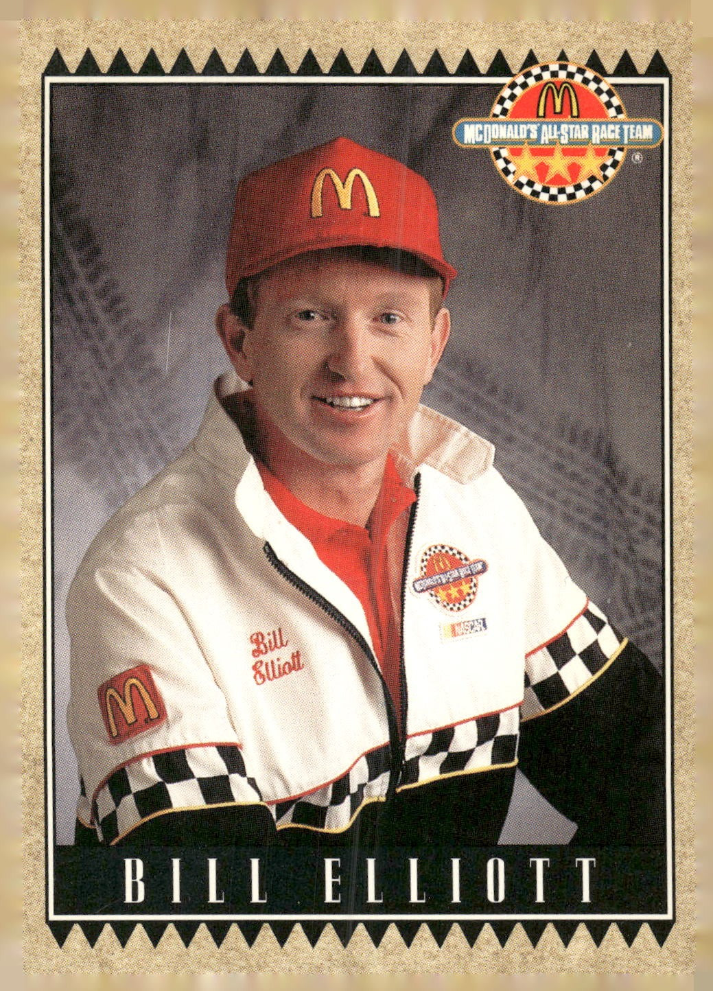 1992 Maxx McDonald's All-Star Race Team #4 Bill Elliott