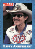 1991 Traks Richard Petty #43 Happy Anniversary (1990 Highlights)