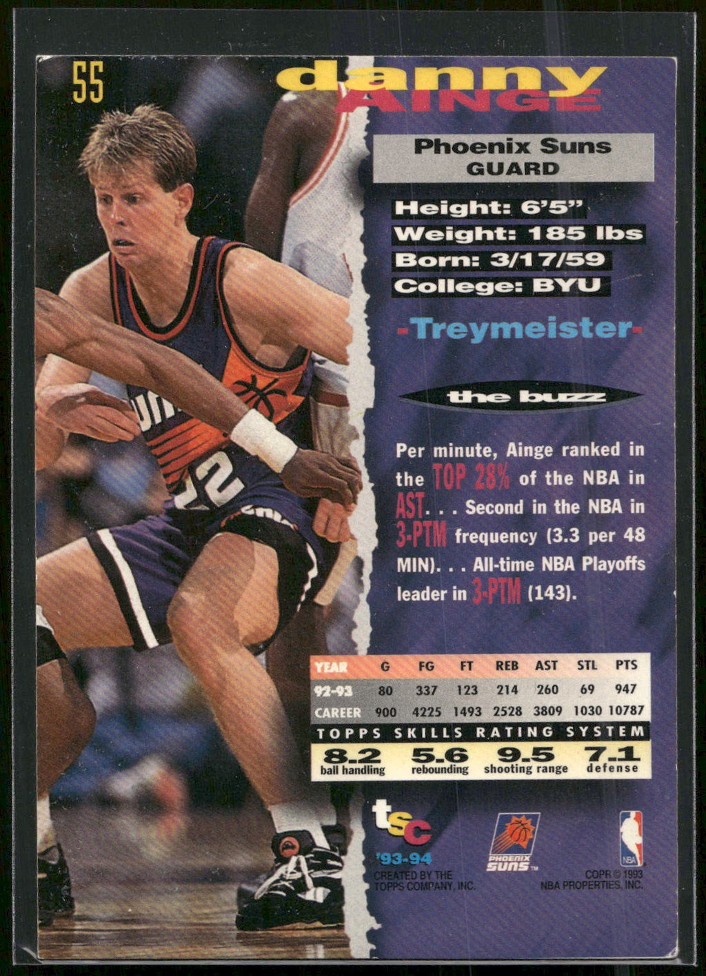 1993-94 Stadium Club #55 Danny Ainge