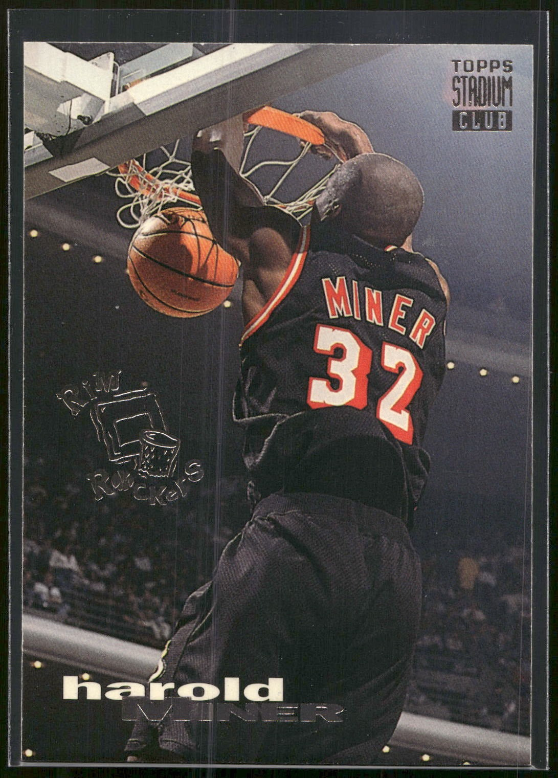 1993-94 Stadium Club #2 Harold Miner Rim Rockers