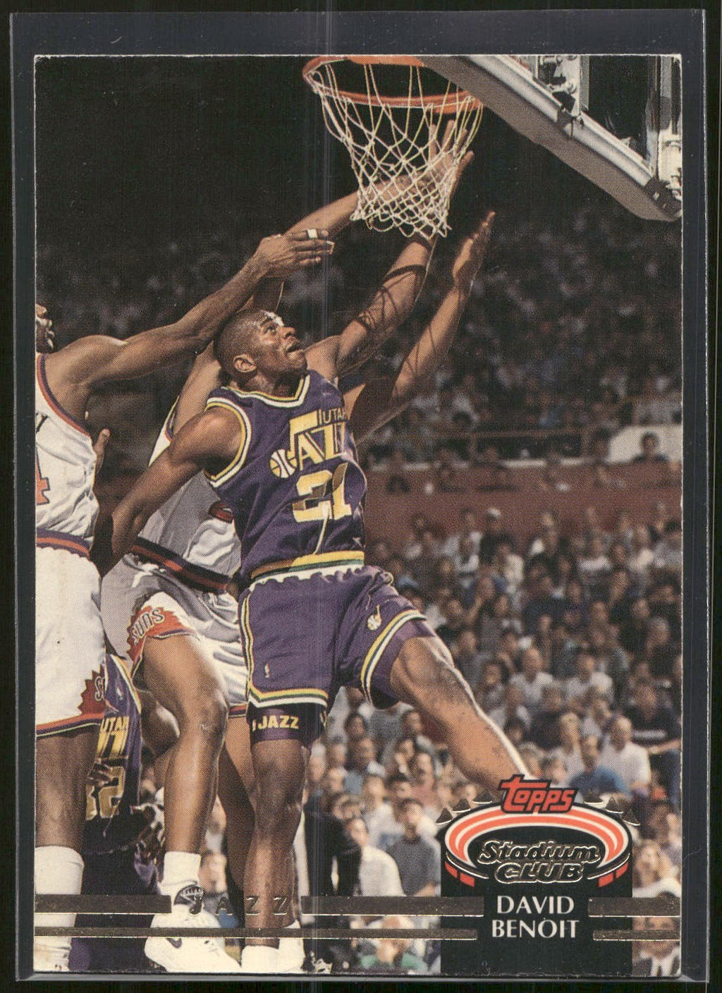 1992-93 Stadium Club #62 David Benoit