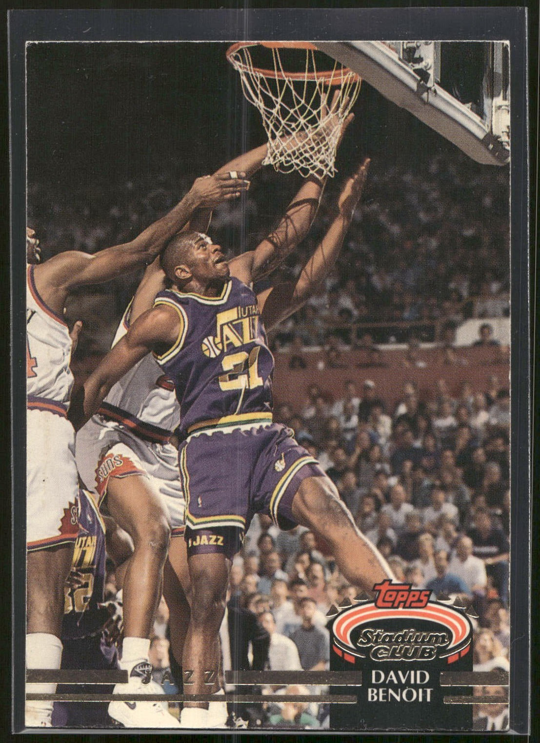 1992-93 Stadium Club #62 David Benoit