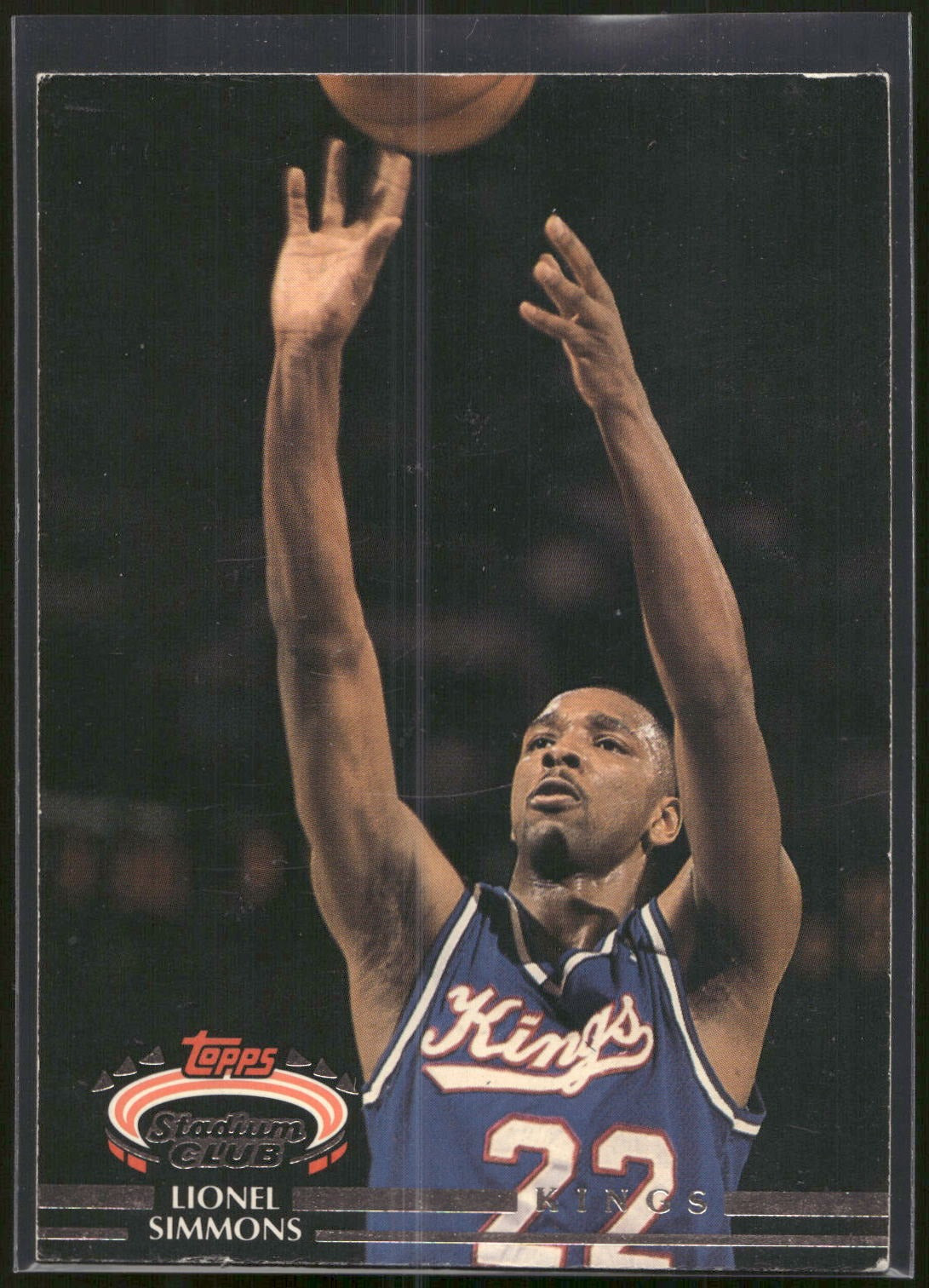 1992-93 Stadium Club #128 Lionel Simmons