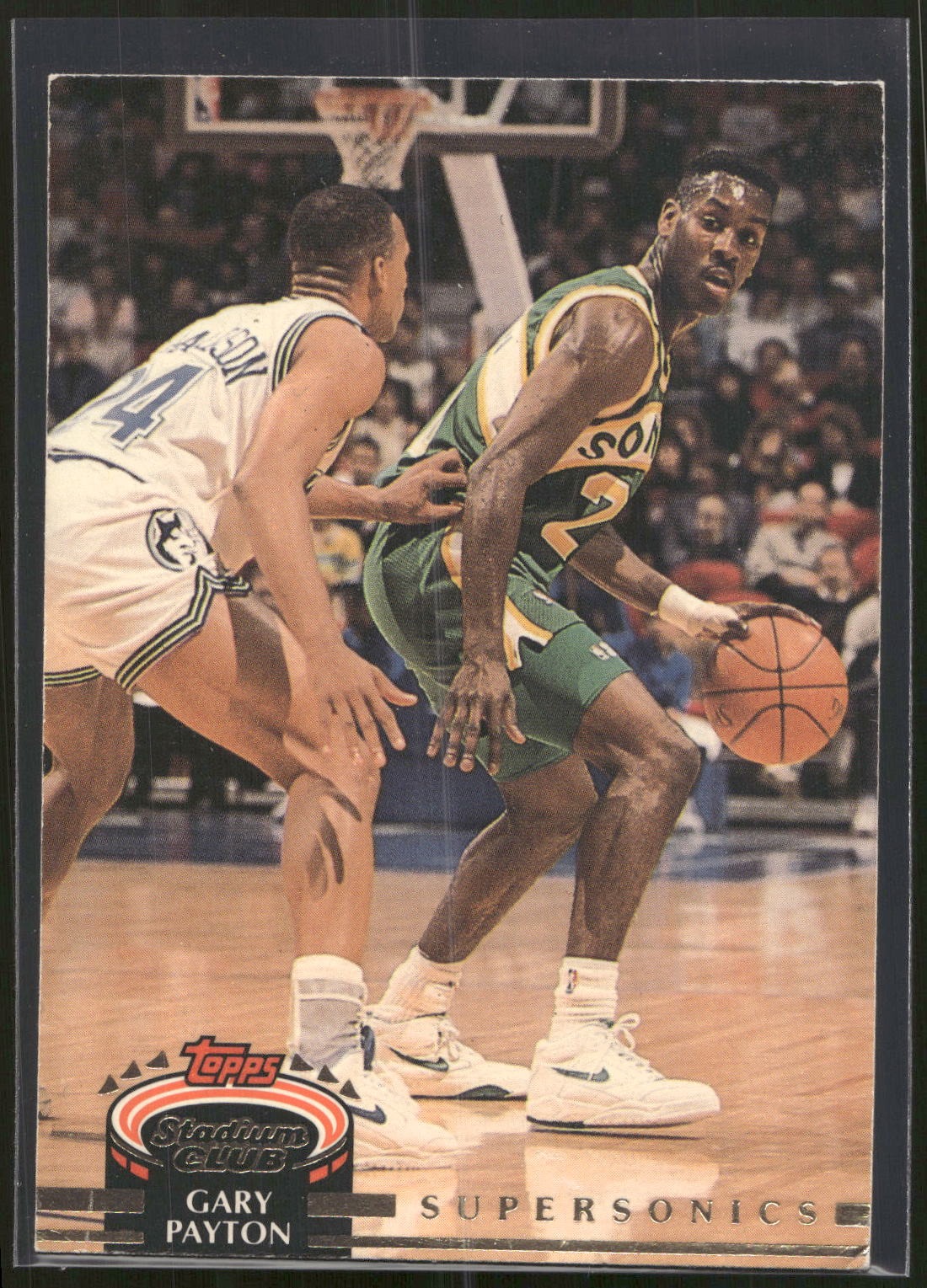 1992-93 Stadium Club #124 Gary Payton