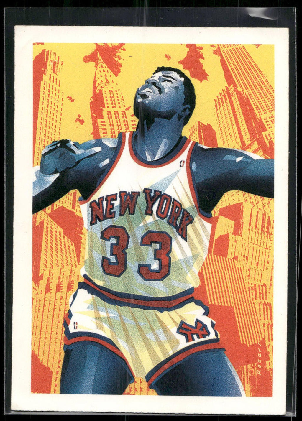 1990-91 Hoops #372 Patrick Ewing