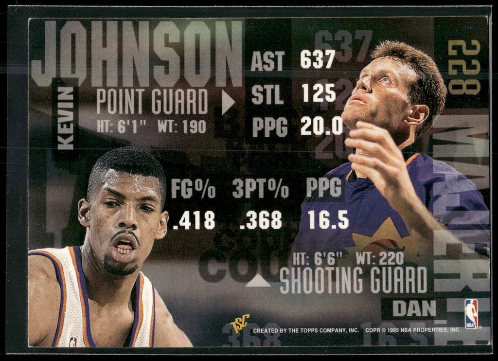 1994-95 Stadium Club #228 Dan Majerle / Kevin Johnson