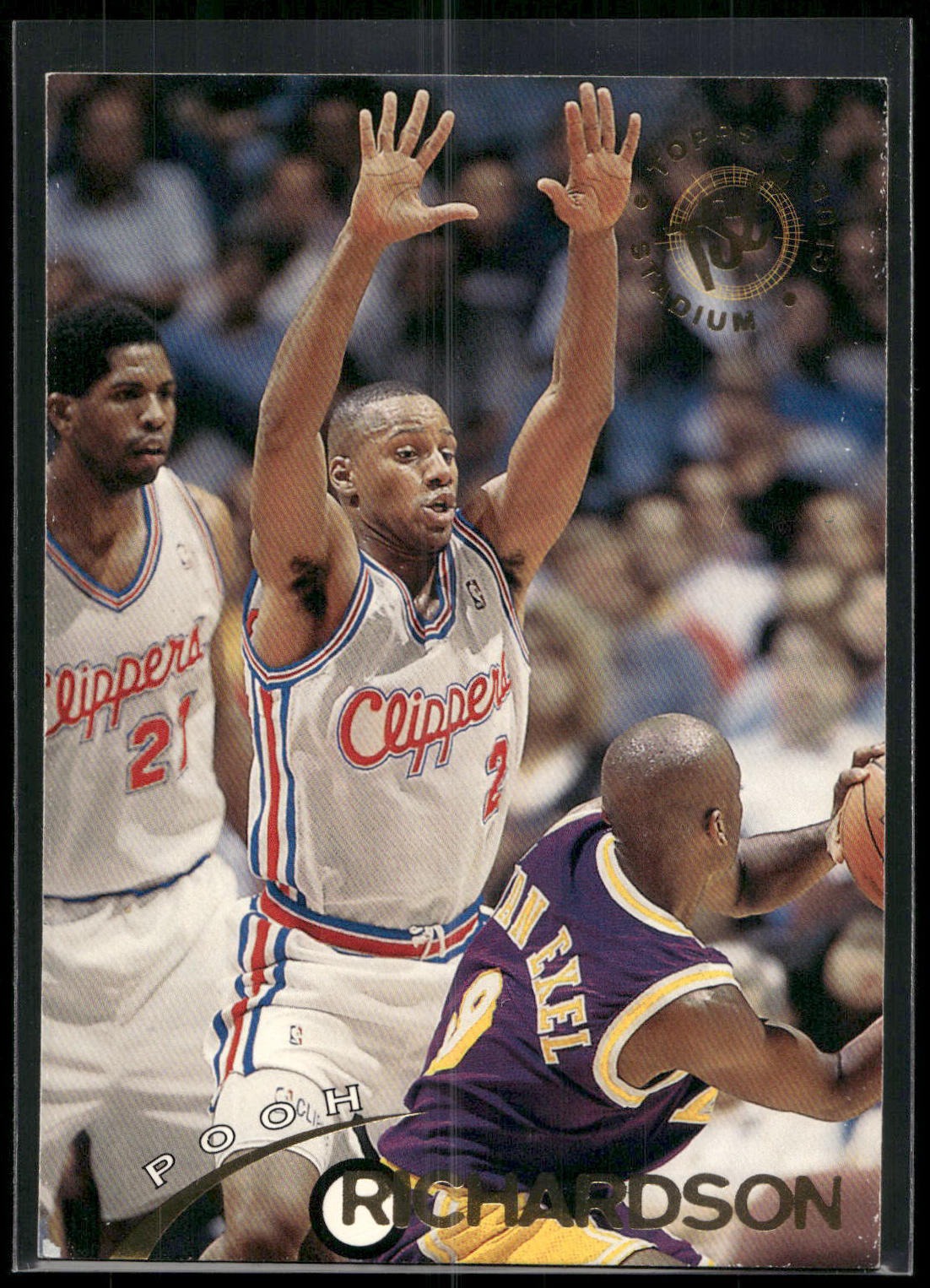 1994-95 Stadium Club #317 Pooh Richardson