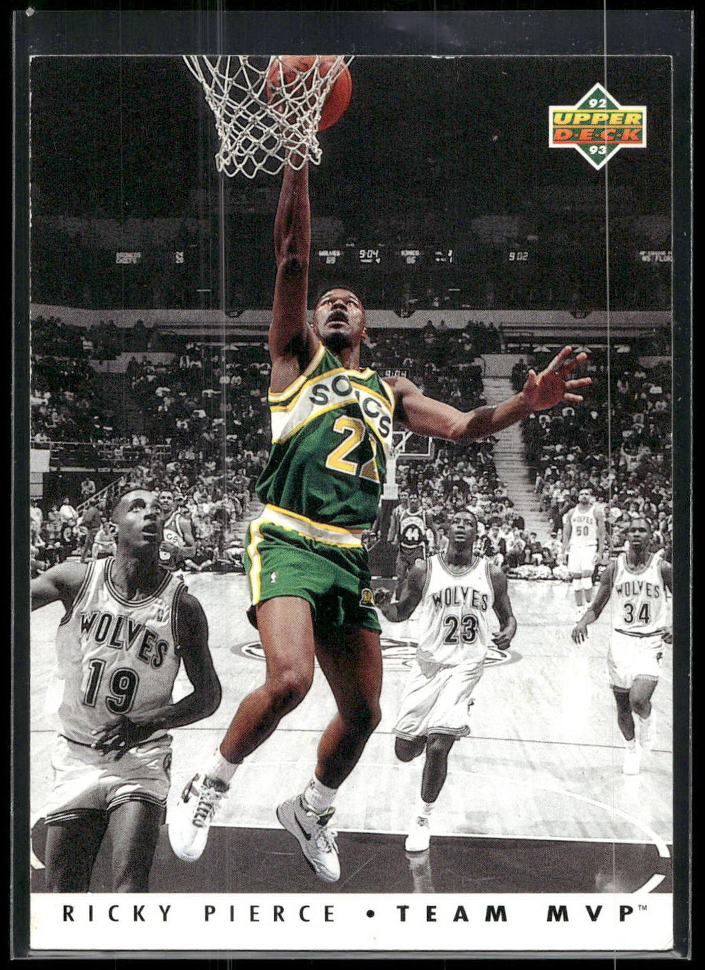 1992-93 Upper Deck #TM26 Ricky Pierce Team MVPs