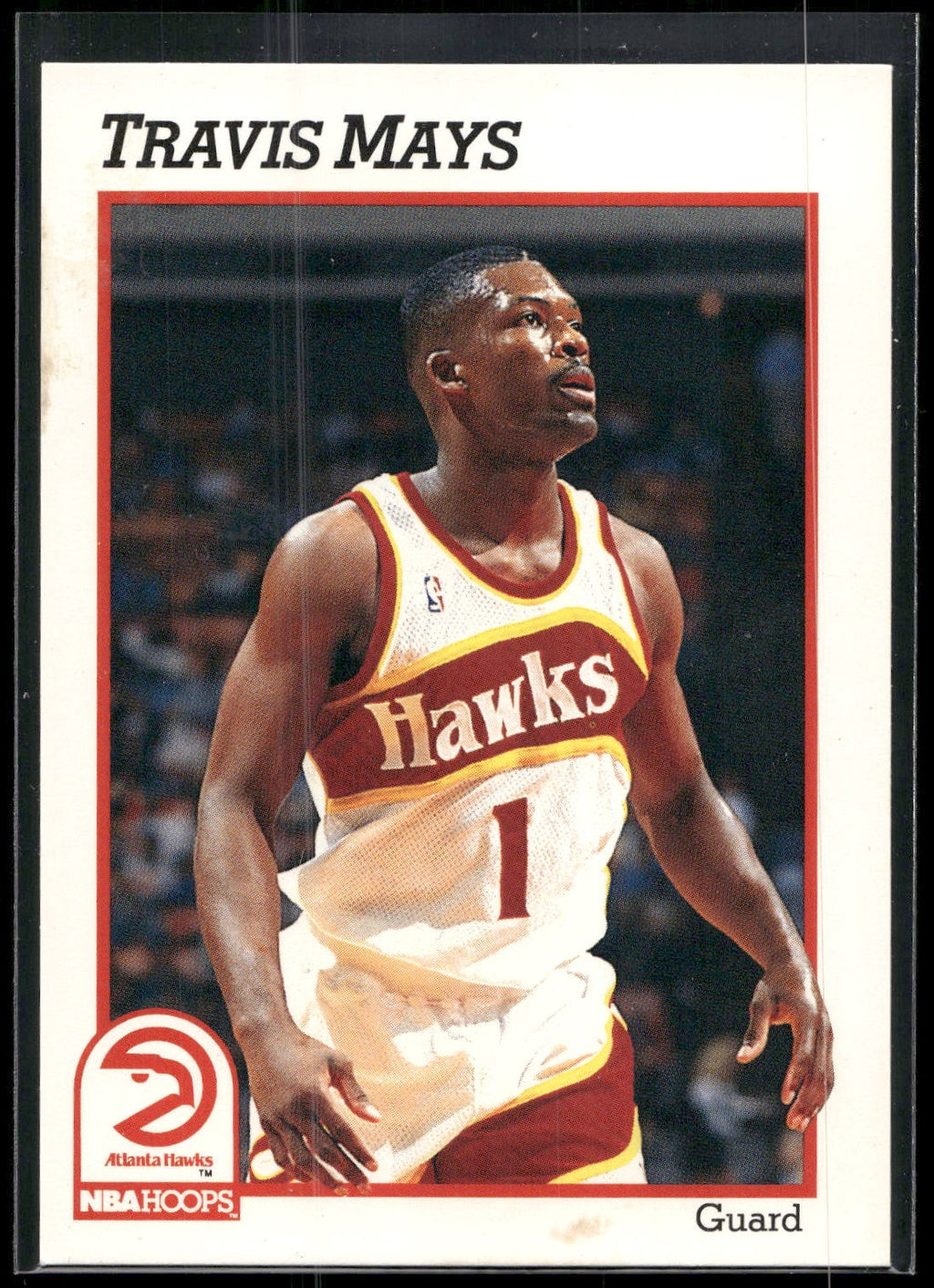1991-92 Hoops #335 Travis Mays