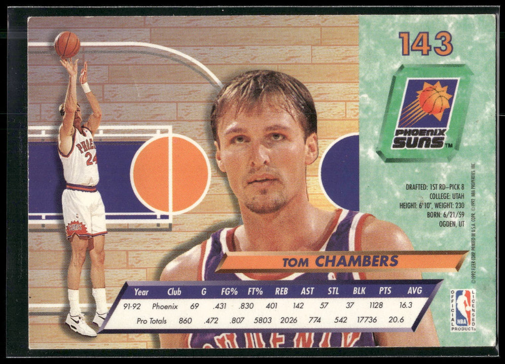 1992-93 Ultra #143 Tom Chambers