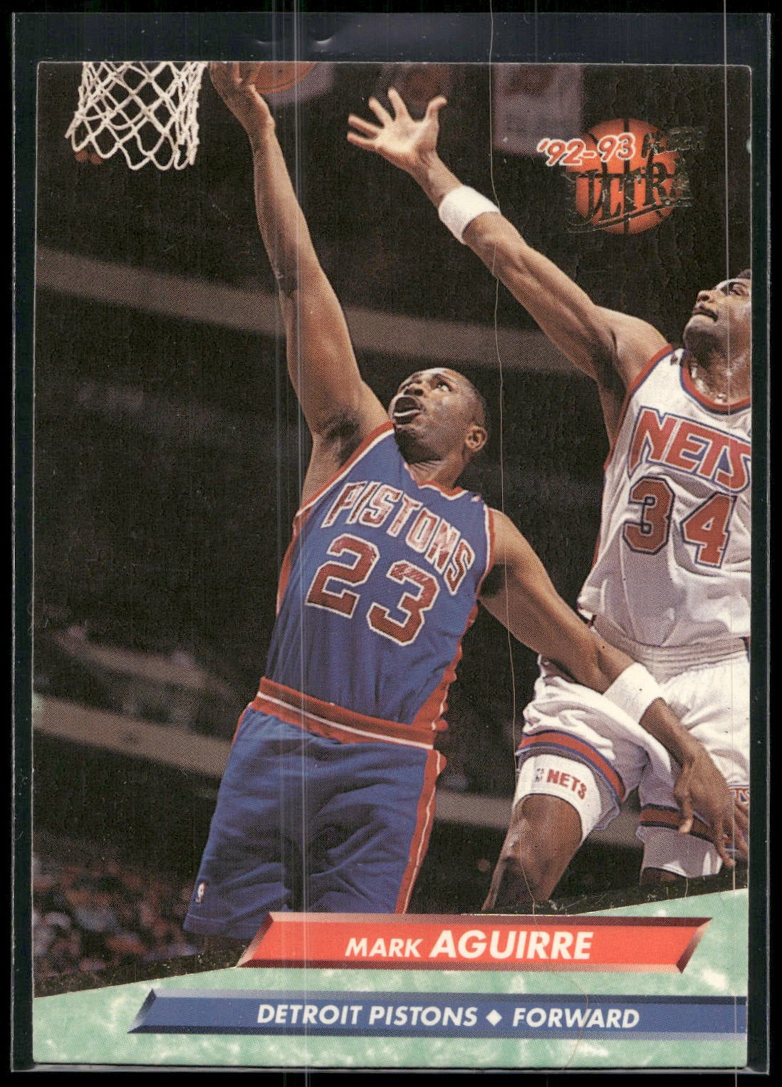1992-93 Ultra #55 Mark Aguirre