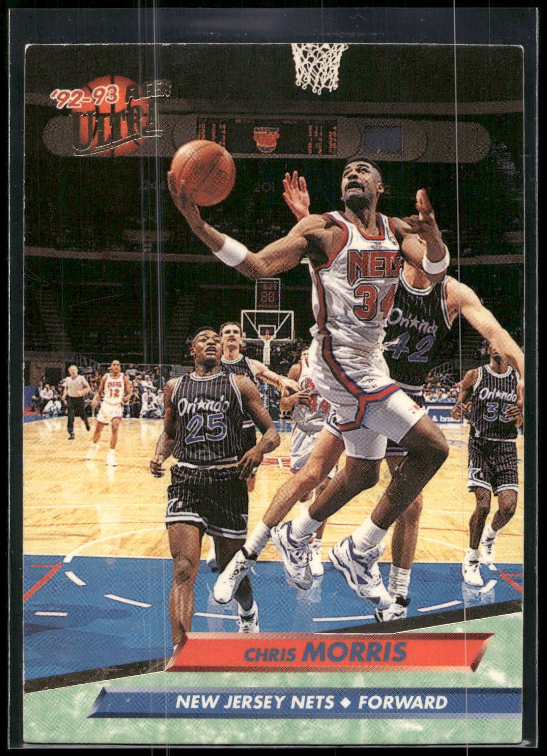 1992-93 Ultra #119 Chris Morris