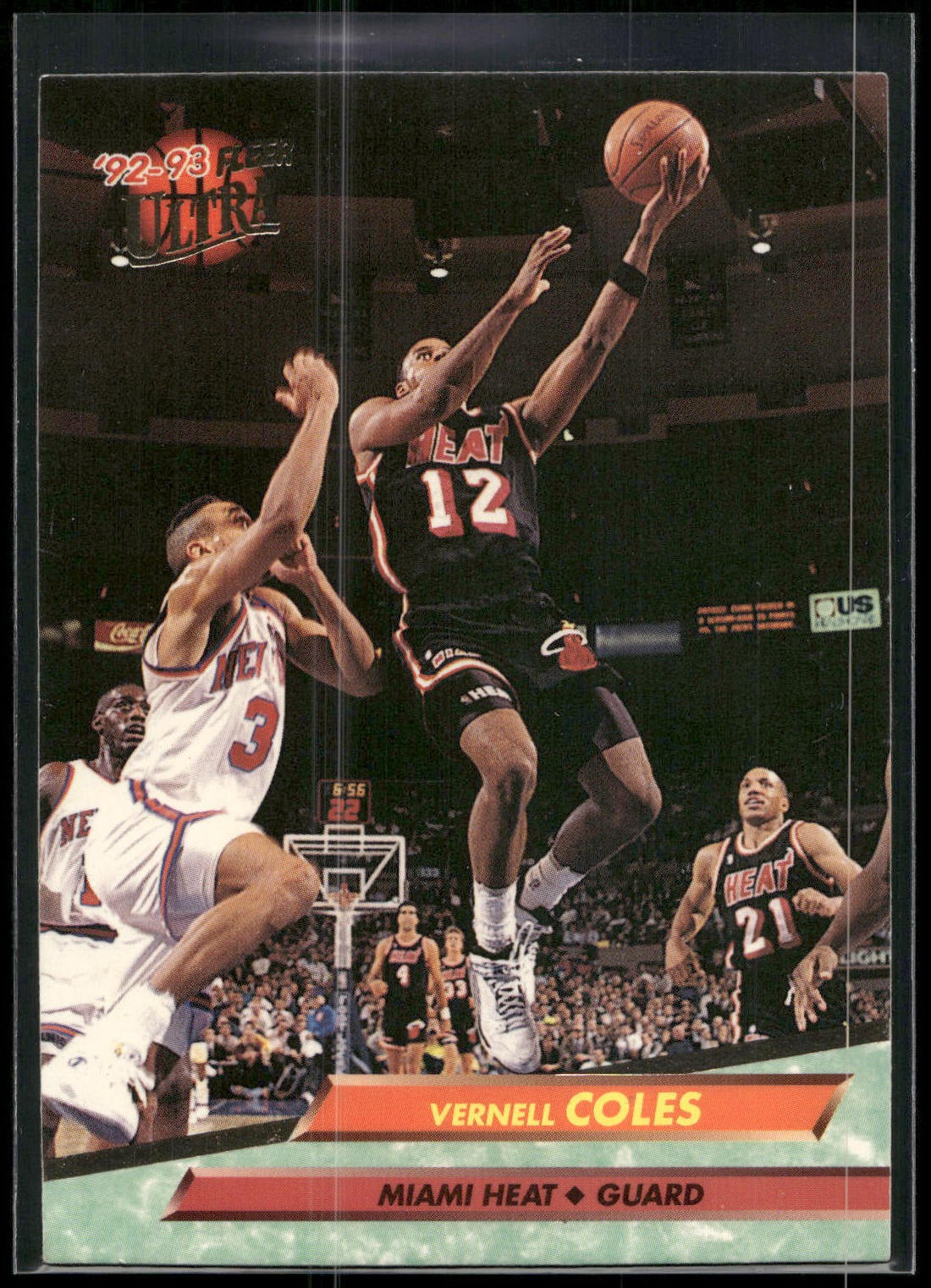 1992-93 Ultra #98 Vernell Coles