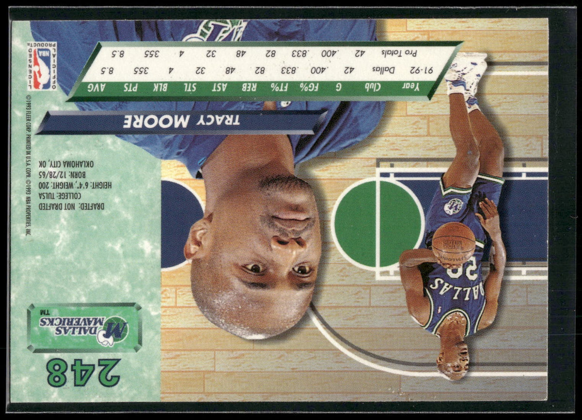 1992-93 Ultra #248 Tracy Moore