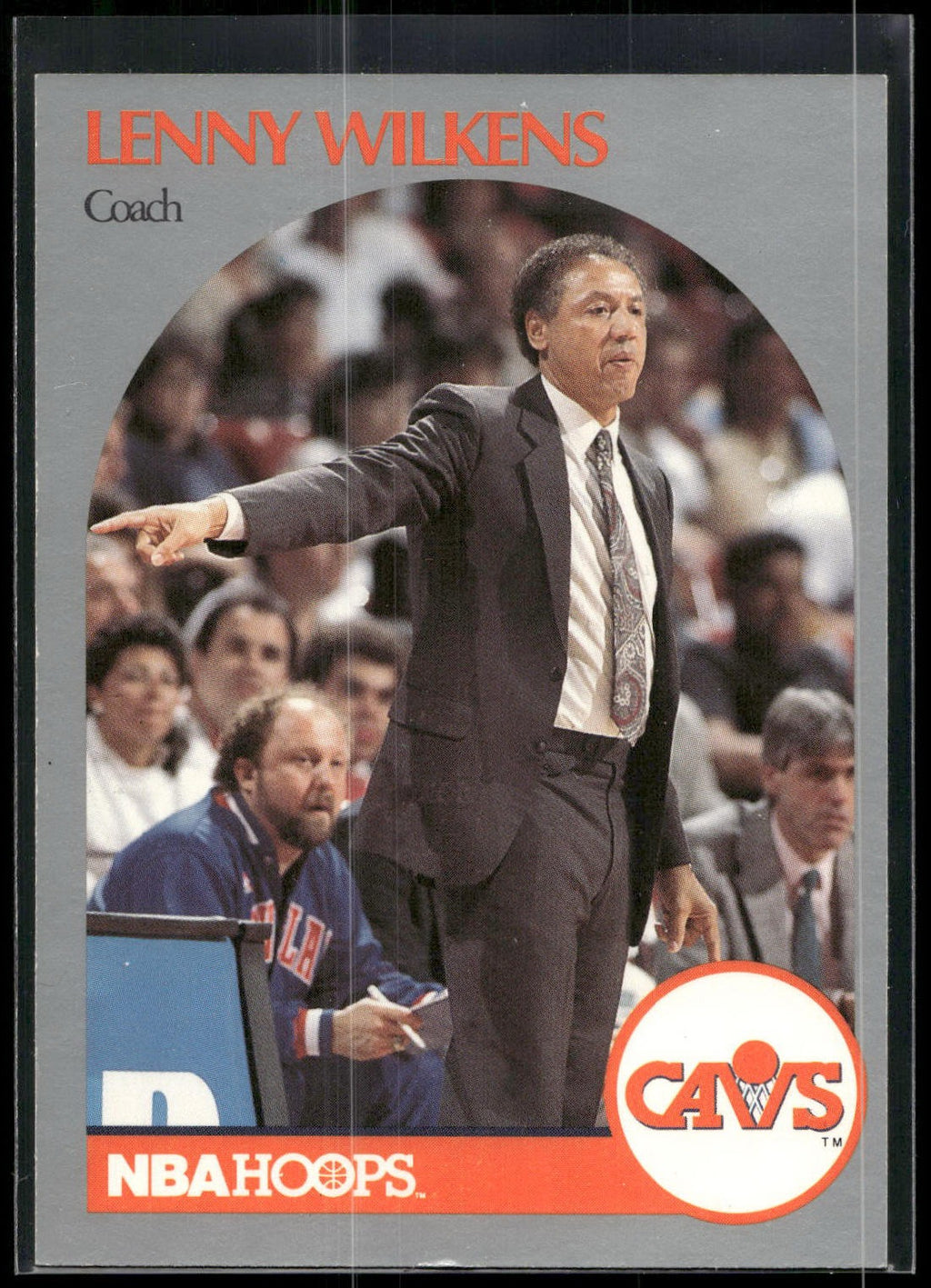 1990-91 Hoops #309 Lenny Wilkens