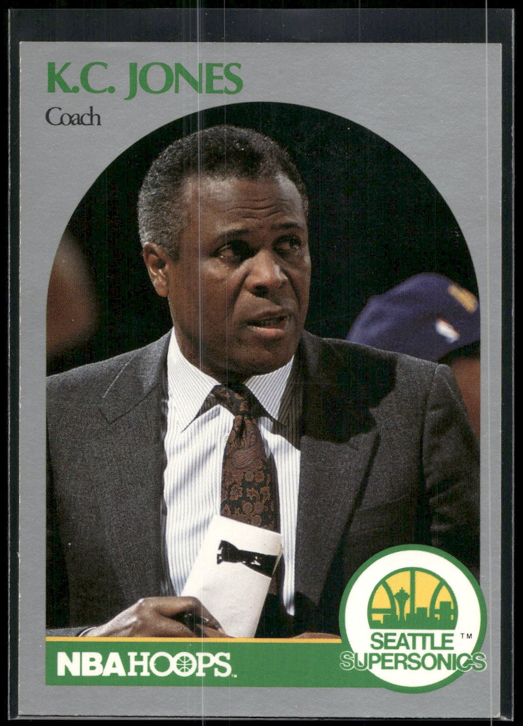 1990-91 Hoops #329 K.C. Jones