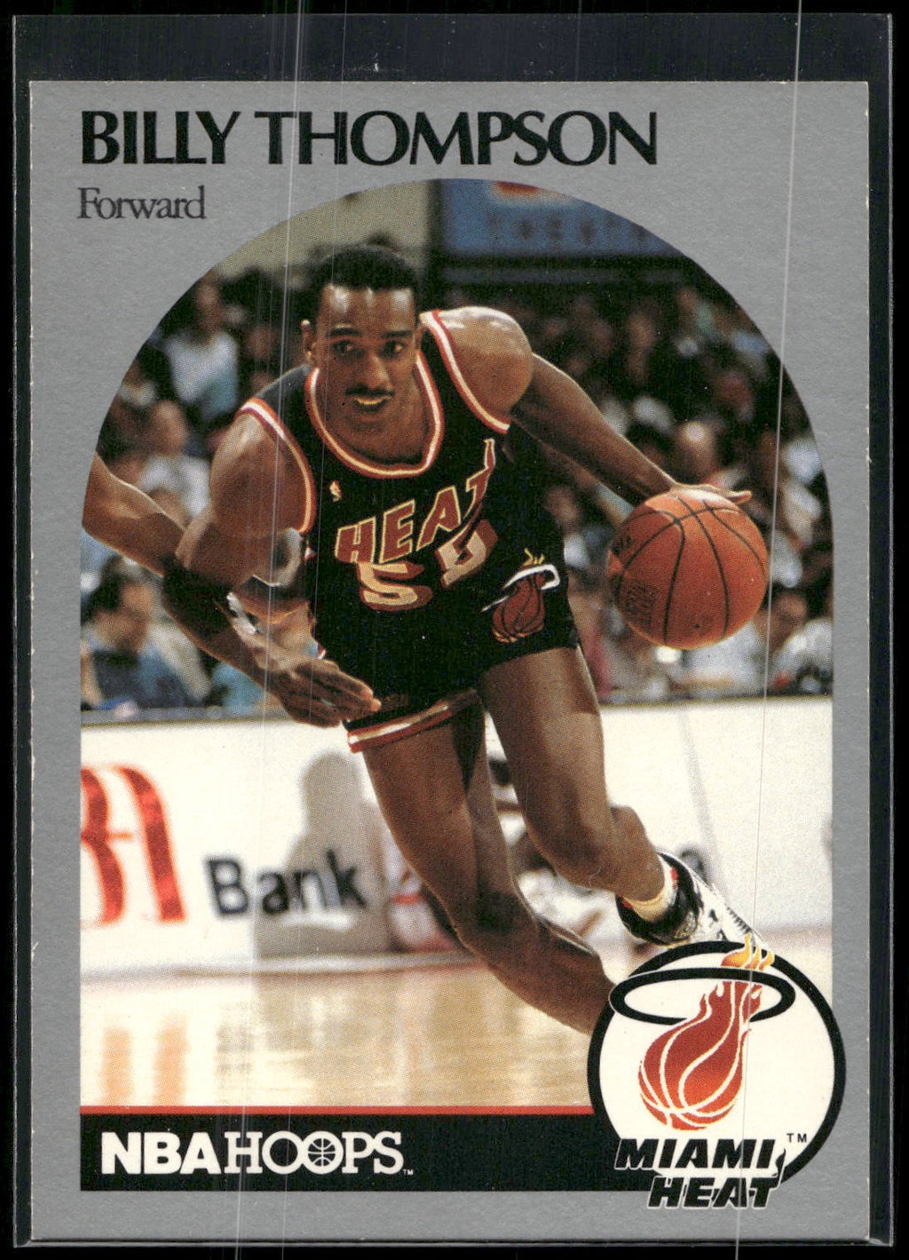 1990-91 Hoops #172b Billy Thompson
