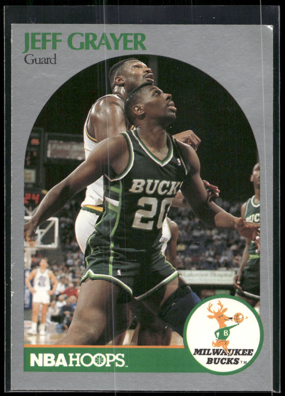 1990-91 Hoops #174 Jeff Grayer