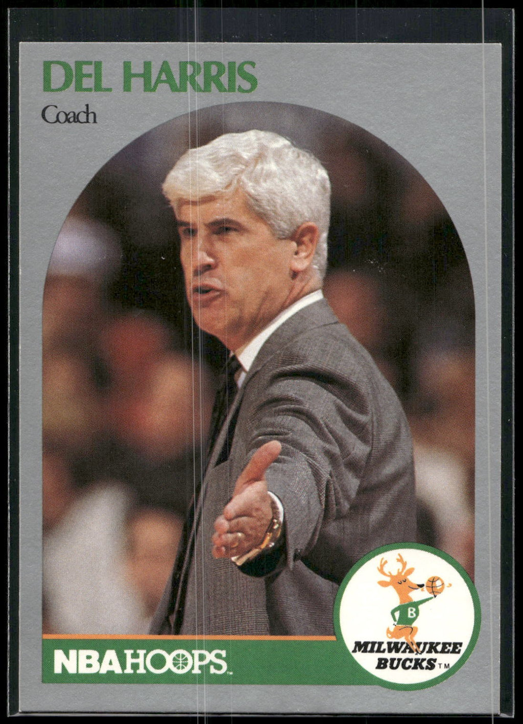 1990-91 Hoops #319 Del Harris