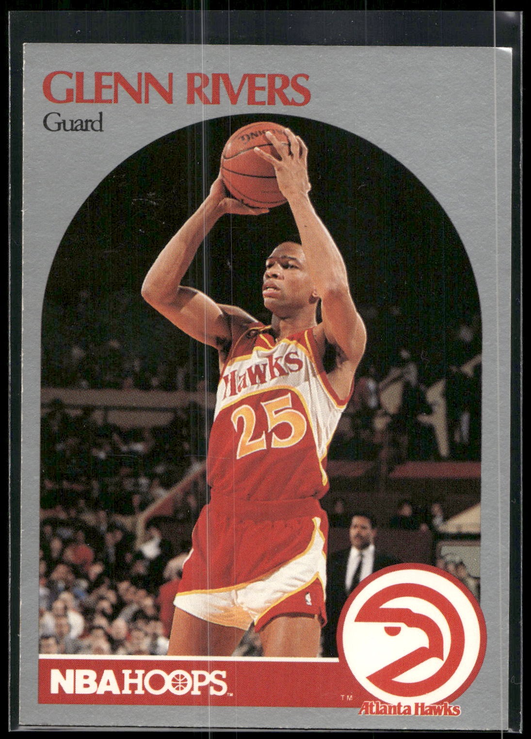 1990-91 Hoops #32 Glenn Rivers
