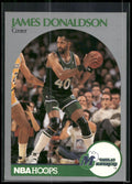 1990-91 Hoops #85 James Donaldson Prototypes
