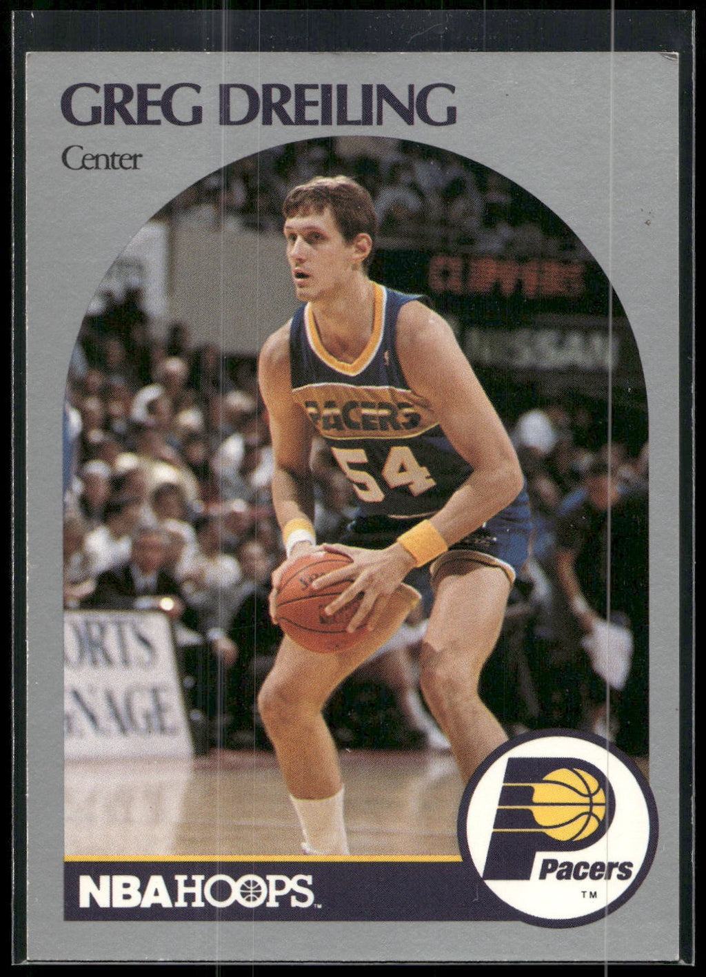 1990-91 Hoops #132 Greg Dreiling