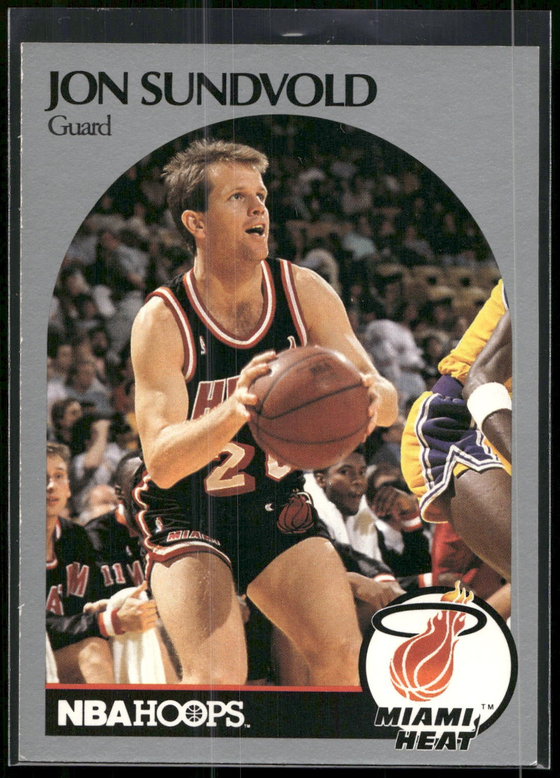 1990-91 Hoops #171b Jon Sundvold
