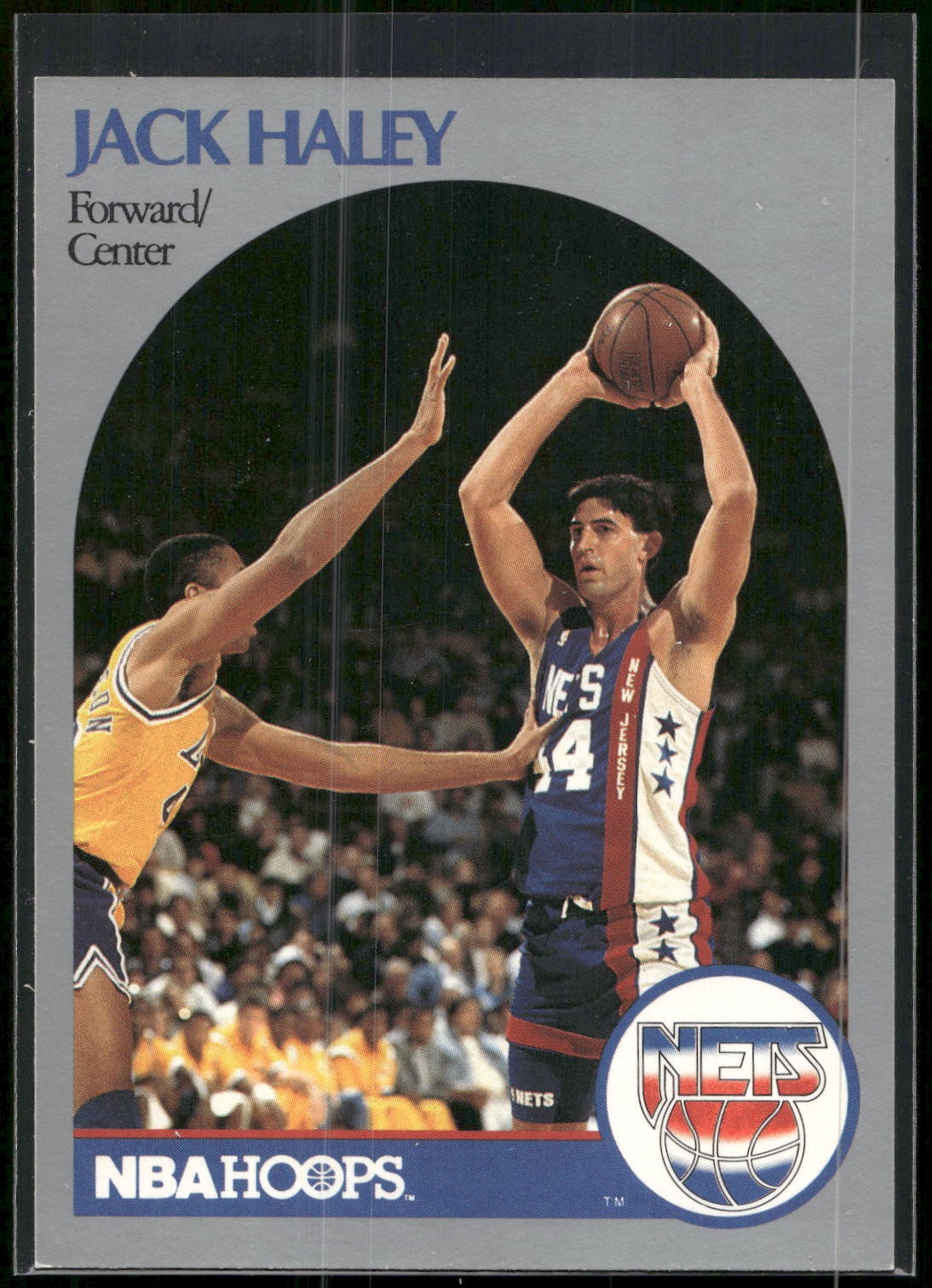 1990-91 Hoops #197 Jack Haley